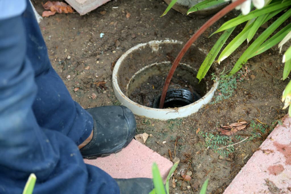 Sewer line blockage