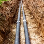 Water line leak